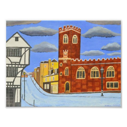 チューダーハウス フォトプリント            (正面)