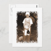 チューダーバラ |はがき ポストカード (正面/裏面)