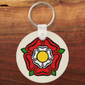 チューダーバラ・オブ・イングランド、ロイヤリティの象徴 キーホルダー (正面)