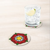 チューダーバラ・オブ・イングランド、ロイヤリティの象徴 ラウンドペーパーコースター (インサイチュ)