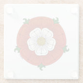 チューダーバラ ガラスコースター (裏面)