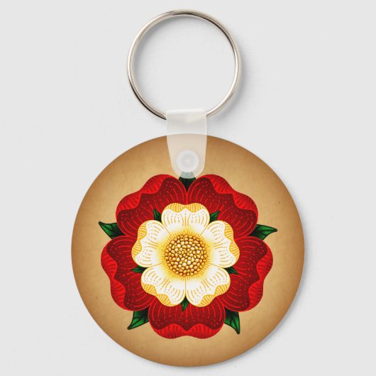 チューダーバラ キーホルダー (正面)