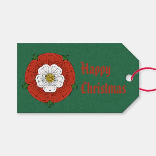 チューダーバラ ギフトタグ (正面(横))