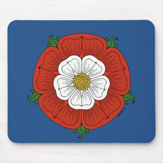 チューダーバラ マウスパッド (正面)