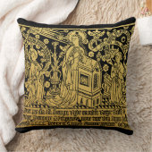 チューダーブラスラビング受胎告知メアリーエンジェル クッション (ブランケット)