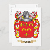 チューダー家紋（コートオブアームズ） ポストカード (正面/裏面)