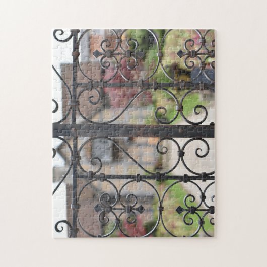 チューダー建築ストラットフォードアポンエイボン ジグソーパズル (縦)