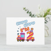 チューチュー！2歳の誕生日列車 招待状 (スタンド正面)