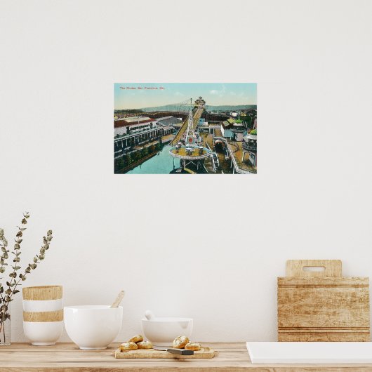 チュートの空中表示 ポスター (キッチン)