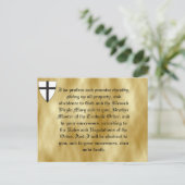 チュートニック勲章 ポストカード (スタンド正面)