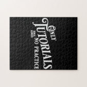 チュートリアルのみ、練習なし ジグソーパズル (横)