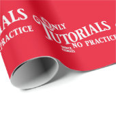 チュートリアルのみ、練習なし ラッピングペーパー (ロールコーナー)