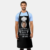 チュートリアルビデオとおもしろい写真をカスタム見た エプロン (着用した状態)