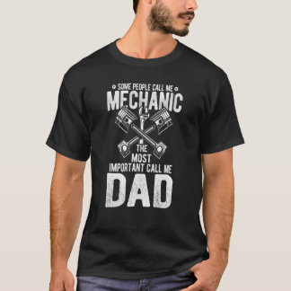 チューナーカー修理整備士ツールのチューニン最高のグパパ Tシャツ