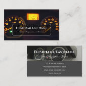 チューニング専門家と整備士車の修理ショップバス 名刺 (正面/裏面)