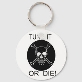 チューニングitまたはダイサークルスカル キーホルダー