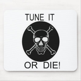 チューニングitまたはダイサークルスカル マウスパッド