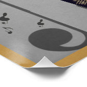 チューバと音楽ノート ポスター (コーナー)