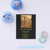 チューバのコンサートバンド真鍮バンド音楽パフォーマンス チラシ (シングル)