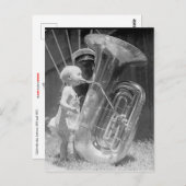 チューバの子ども ポストカード (正面/裏面)