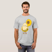 チューバプレーヤーエッグヘッド Tシャツ (正面フル)