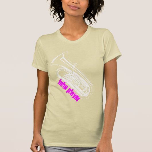 チューバプレーヤーTシャツ Tシャツ (正面)