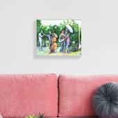 チューバ奏者についてママが警告してくれなかった キャンバスプリント (インサイチュ (リビング))