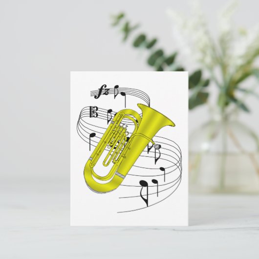 チューバ ポストカード (スタンド正面)