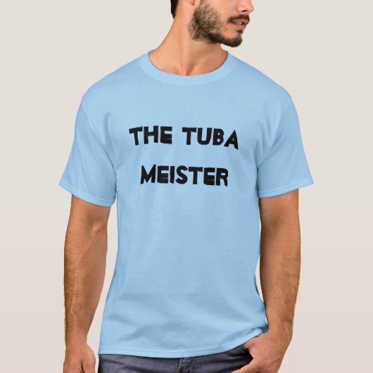 チューバ・マイスター 楽器 金管楽器 Tシャツ (正面)