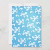 チュービングバナナボートバースデーパーティ招待状 招待状 (裏面)