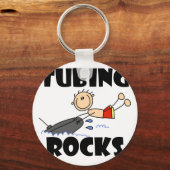 チュービングロックTシャツとギフト キーホルダー (正面)