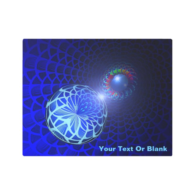 チューブの起動 メタルプリント (正面)