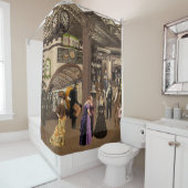 チューブをポスター シャワーカーテン (インサイチュ)