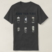 チューブを知る真空管の技術ギフト Tシャツ (デザイン正面)