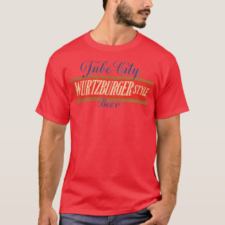 チューブシティビールレトロディクンブルワリーアナ Tシャツ
