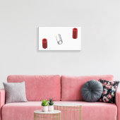 チューブモダン キャンバスプリント (インサイチュ (リビング))