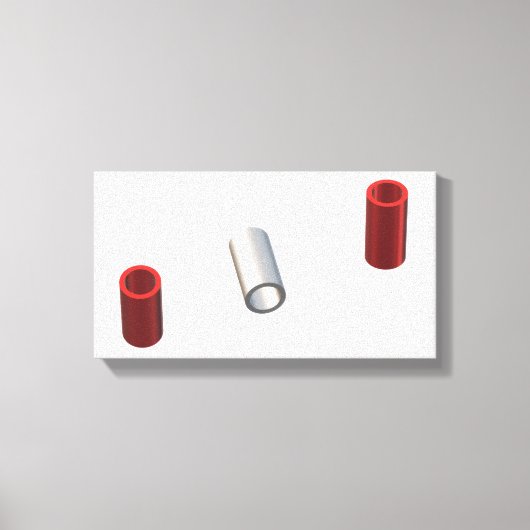 チューブモダン キャンバスプリント (正面)