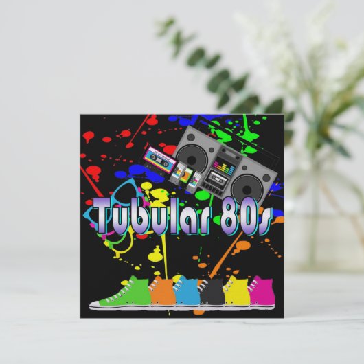 チューブ80s 招待状 (スタンド正面)