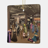 チューブ セラミックオーナメント (左)