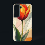 チューリはっきりしたップグローフォンケース SAMSUNG GALAXY S22ケース<br><div class="desc">鮮やかな赤と黄色の色調で印象的なチューリップが際立与えち、あなたの電話は鮮やか春のエネルギーを捉え芸術的たバイブである。</div>