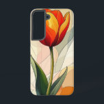 チューリはっきりしたップグローフォンケース SAMSUNG GALAXY S22ケース<br><div class="desc">鮮やかな赤と黄色の色調で印象的なチューリップが際立与えち、あなたの電話は鮮やか春のエネルギーを捉え芸術的たバイブである。</div>