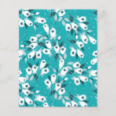 チューリエレガントップ花文植物美術デザイン チラシ (正面)