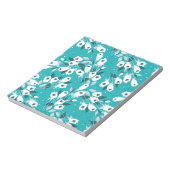 チューリエレガントップ花文植物美術デザイン ノートパッド (回転)