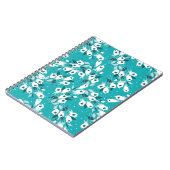 チューリエレガントップ花文植物美術デザイン ノートブック (左側)