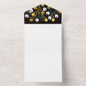 チューリエレガントップ花柄 オールインワン招待状 (内側)