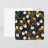 チューリエレガントップ花柄 招待状 (正面/裏面)