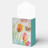 チューリカラフルップ水彩パーティーケーキお気に入りボックス フェイバーボックス (オープン)