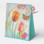 チューリカラフルップ水彩パーティーケーキお気に入りボックス フェイバーボックス (裏面サイド)