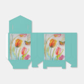 チューリカラフルップ水彩パーティーケーキお気に入りボックス フェイバーボックス (折り畳みなし)