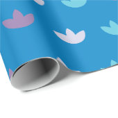 チューリカラフルップ花びら、シームレスなパターン ラッピングペーパー (ロールコーナー)